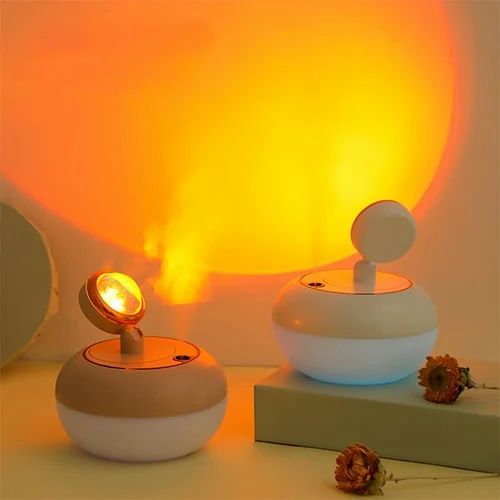 Aromatherapy 360° Rotatable Sunset Projector Lamp Humidifier — product image 1