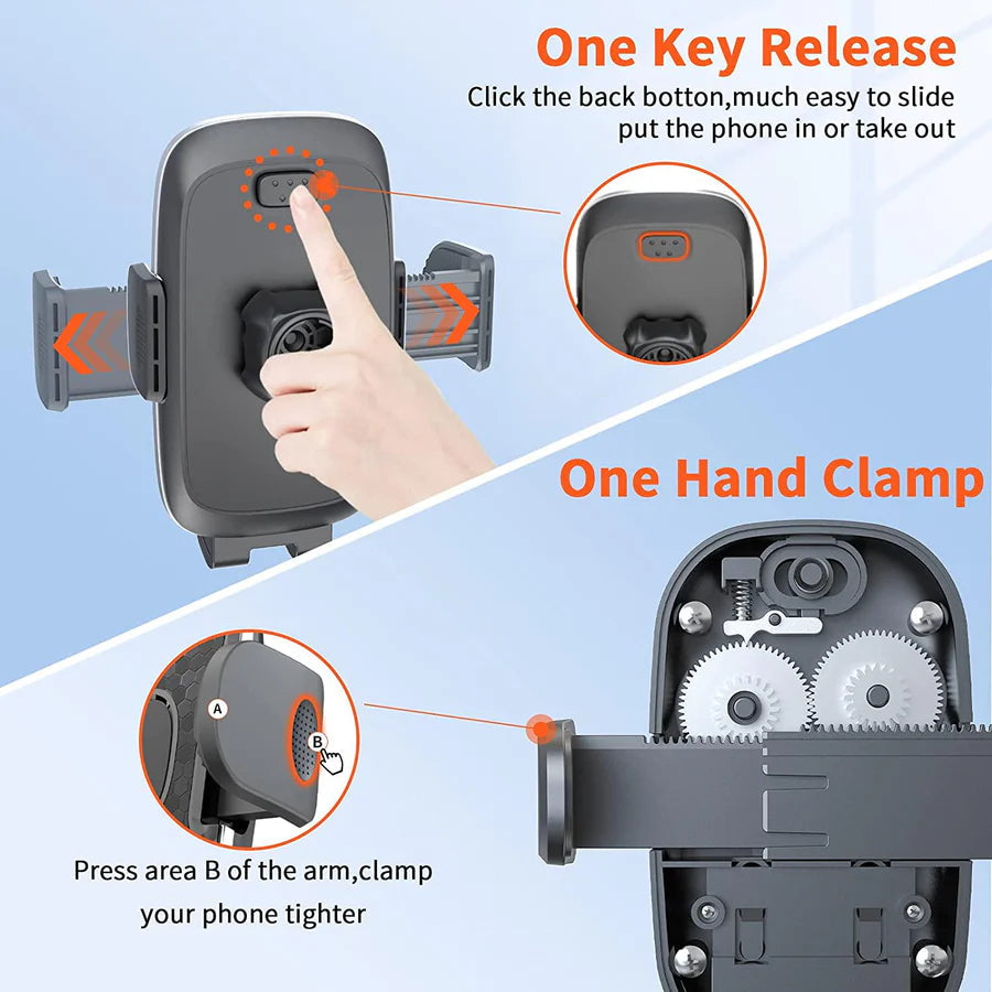 Car Cradle Mobile Phone Holder Mount Stand 360 Rotation — product image 4
