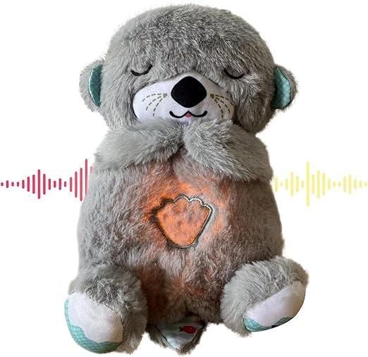 Breathing Otter Plush Baby Toy — product image 2
