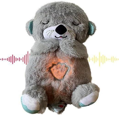 Breathing Otter Plush Baby Toy — product image 2