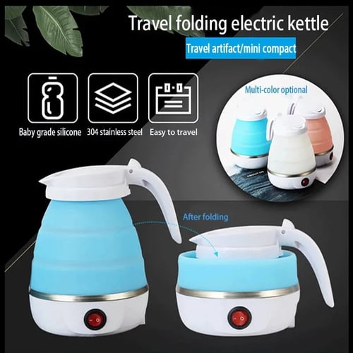Foldable Electric Silicon Kettle — product image