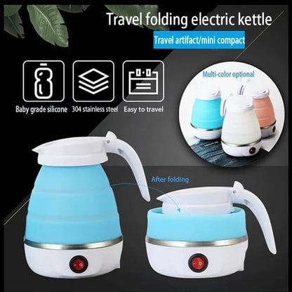 Foldable Electric Silicon Kettle — product image