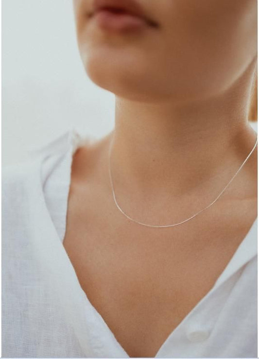 Fine Sterling Silver Beading Chain — product image
