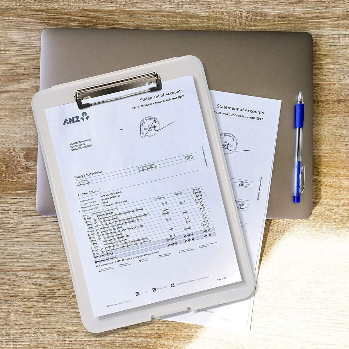 A4 Clipboard Box File — product image 4