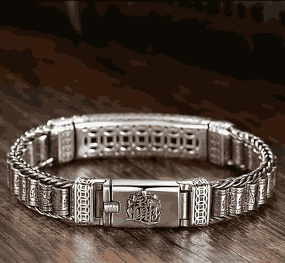 Charm Bracelet Men Cuff Personality Jewelry — product image 2