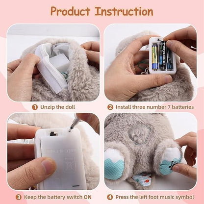 Breathing Otter Plush Baby Toy — product image 6