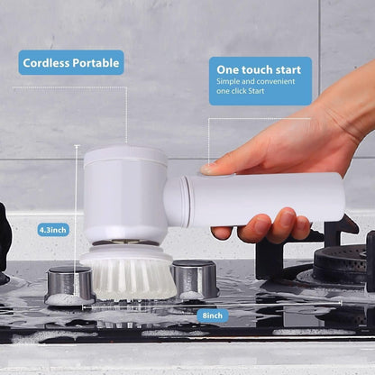 5 in 1 Handheld Bathroom Cleaning Brush — product image 2