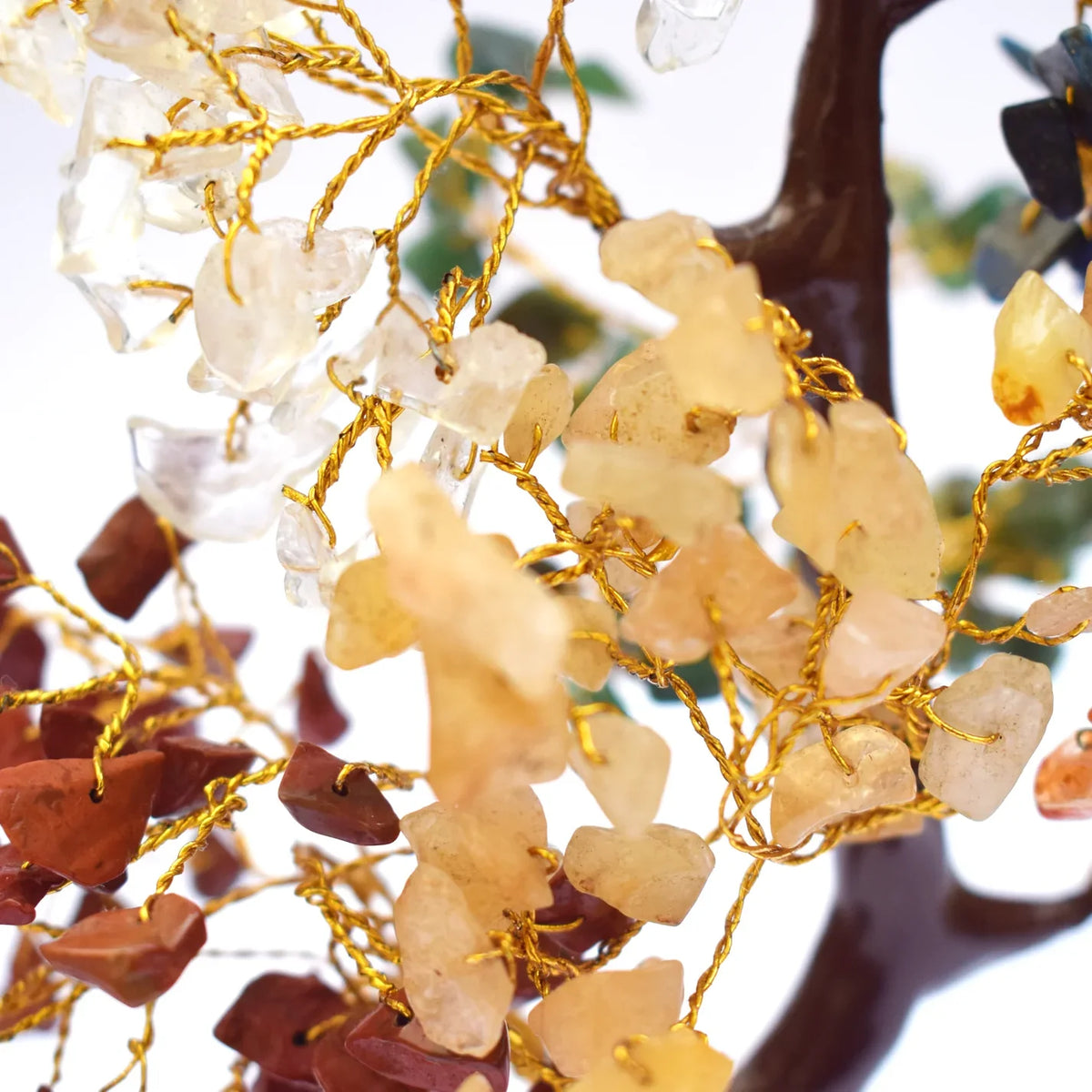 7 Chakra Natural Gemstone Crystal Tree — product image 10