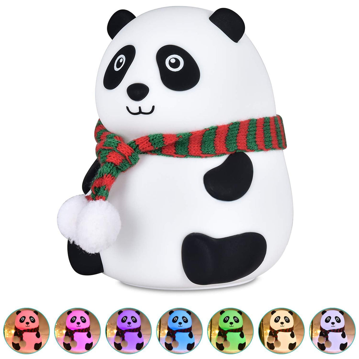 Cute Panda Silicon Night Light — product image 2