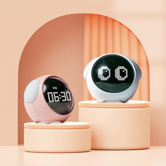 Emoticon Digital Alarm Clock — product image