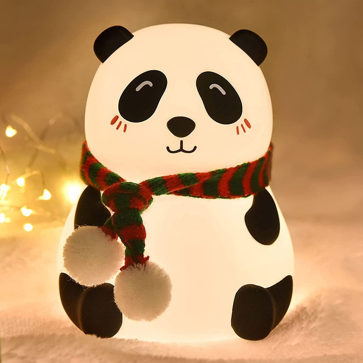 Cute Panda Silicon Night Light — product image 1