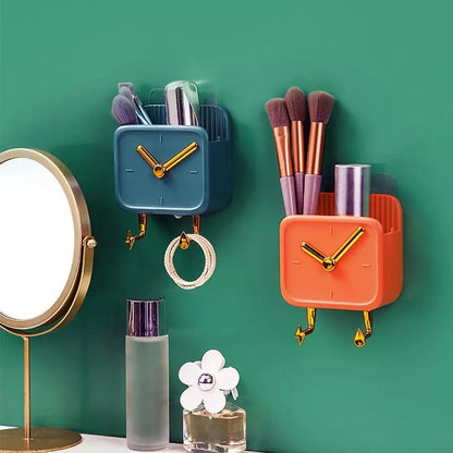 Clock Shaped Wall Mounted Storage Box — product image 4
