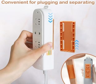 Self Adhesive Power Strip Holder (Pack of 2) — product image