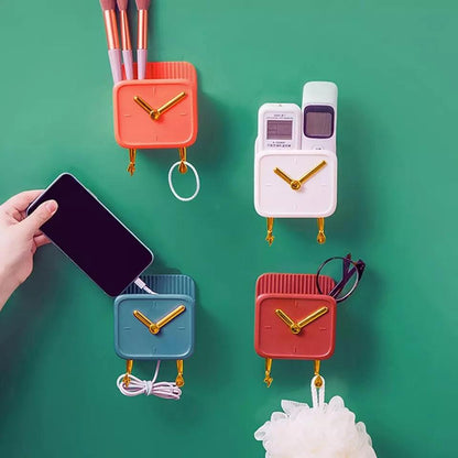 Clock Shaped Wall Mounted Storage Box — product image 5
