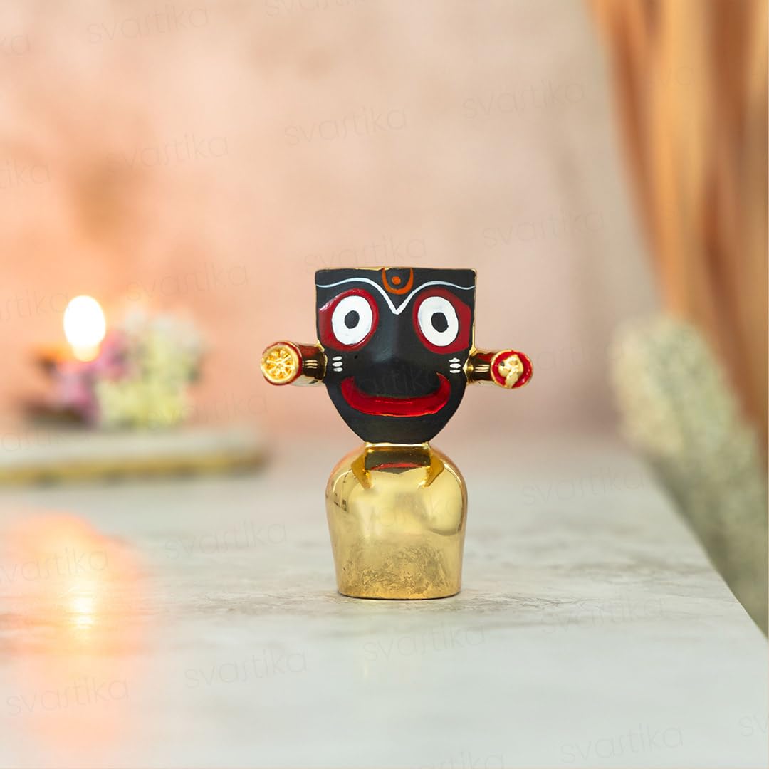 Jagannath Murti | 24K Gold Plated | Jagannath Idol for Home — product image