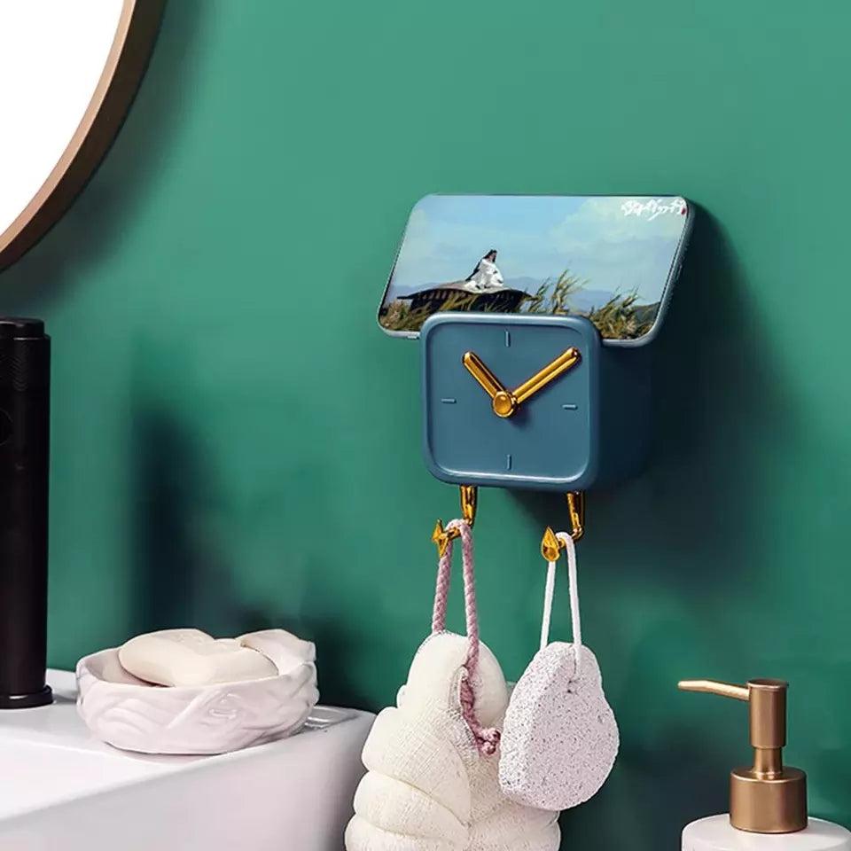 Clock Shaped Wall Mounted Storage Box — product image 3