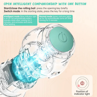 Automatic Smart Teasing Pet Ball, Smart Self Teasing Rolling Pet Ball — product image 2